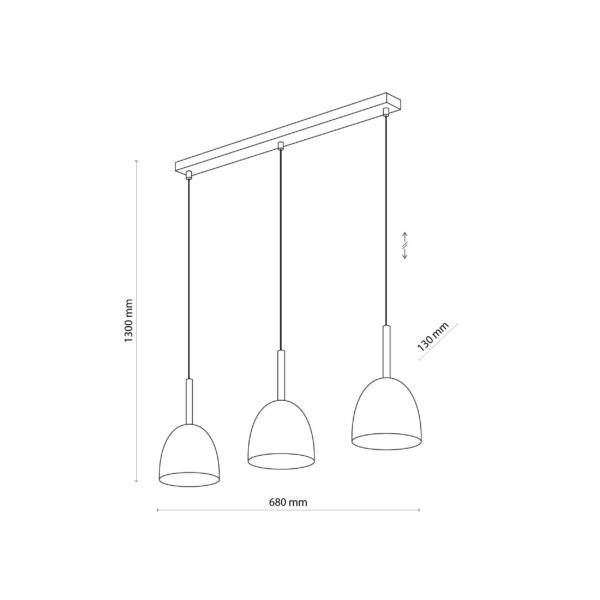 Visilica Nordik Tre White 3