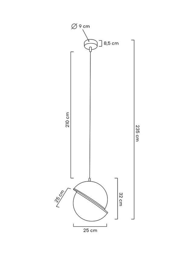 Visilica Globe 25 12