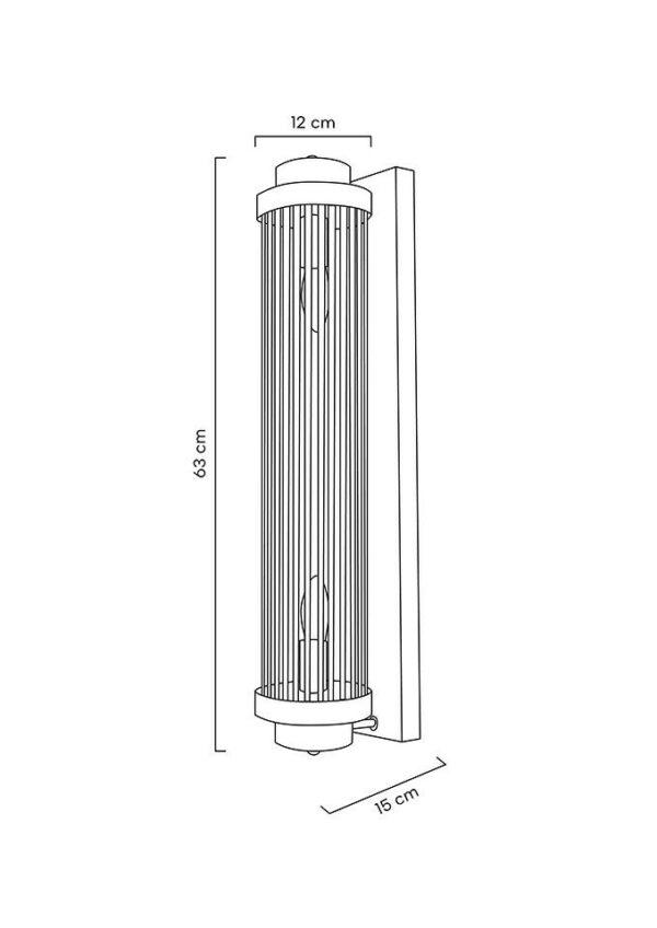 Zidna svjetiljka Column 60 8