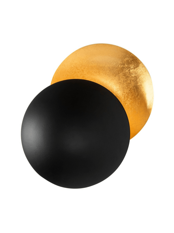 Zidna svjetiljka Eclipse Gold/Black 1