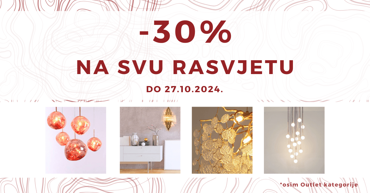 -30% na svu rasvjetu