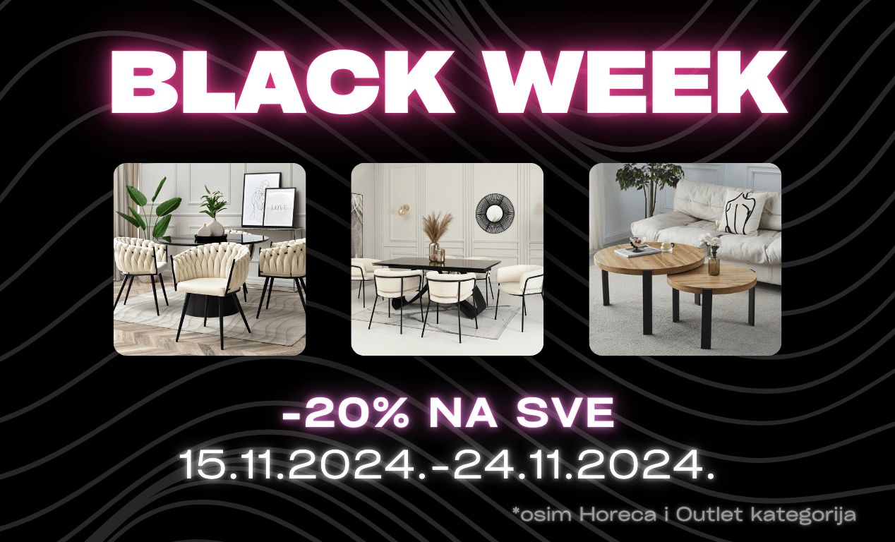 Black Week, -20% na sve